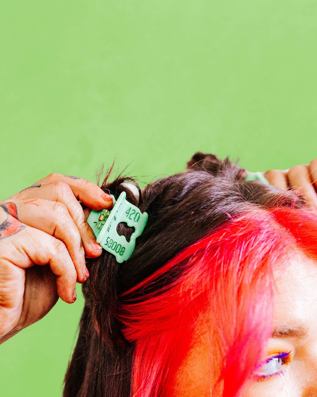 Mini Bread Clip Hair Claw