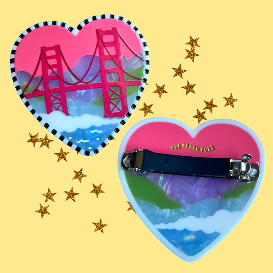 Heart SF Hair Clip