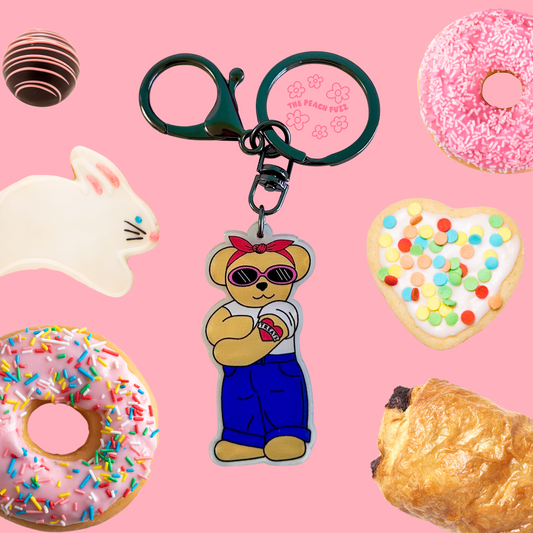 Treats Lover Bear Keychain