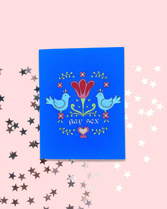 Gay Sex Greeting Card