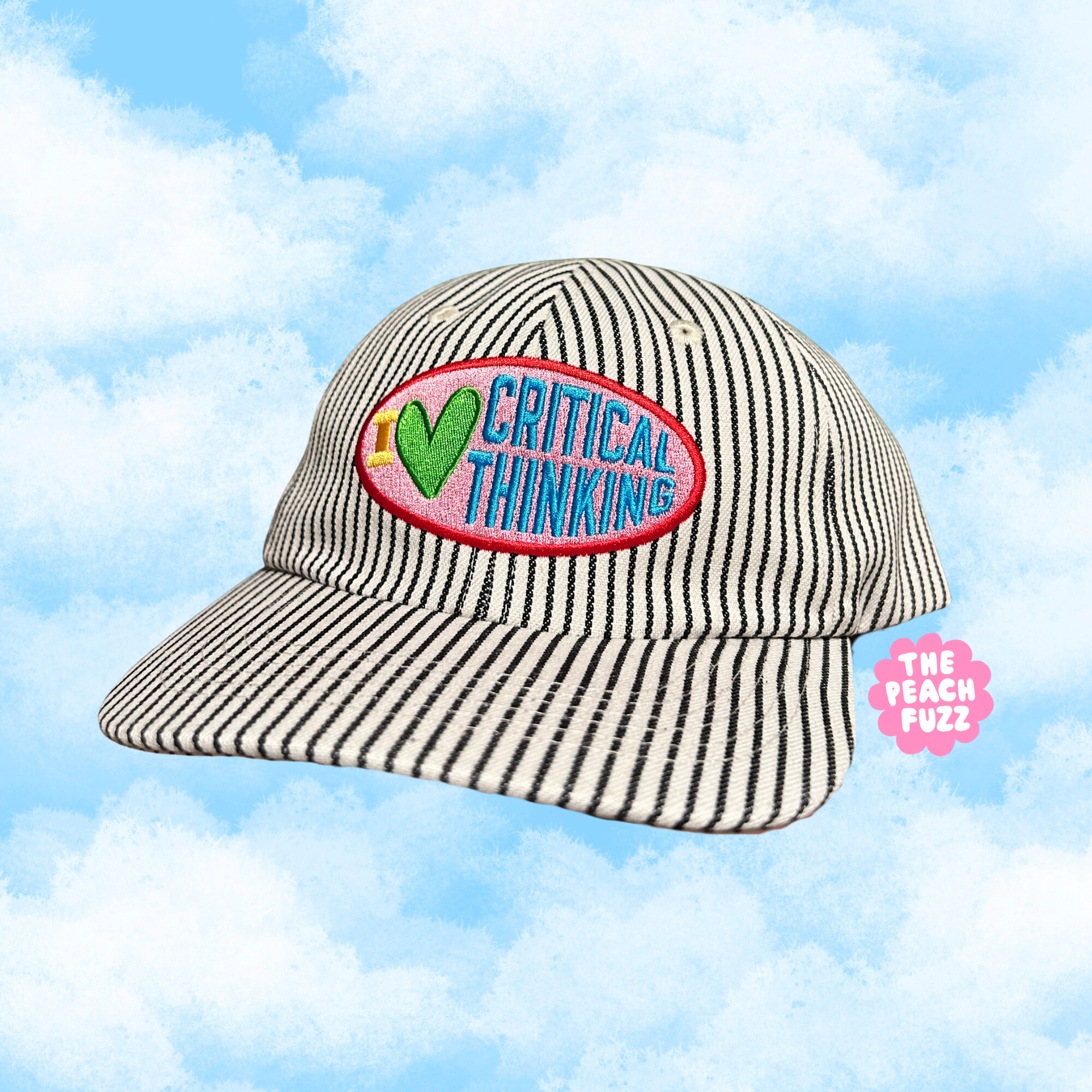 Critical Thinking Hat - The Peach Fuzz