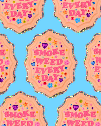 Smoke Weed Everyday Sticker