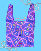 Bead Soup Folding Shopper Tote