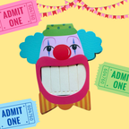 Clown Teeth Matchbook - The Peach Fuzz