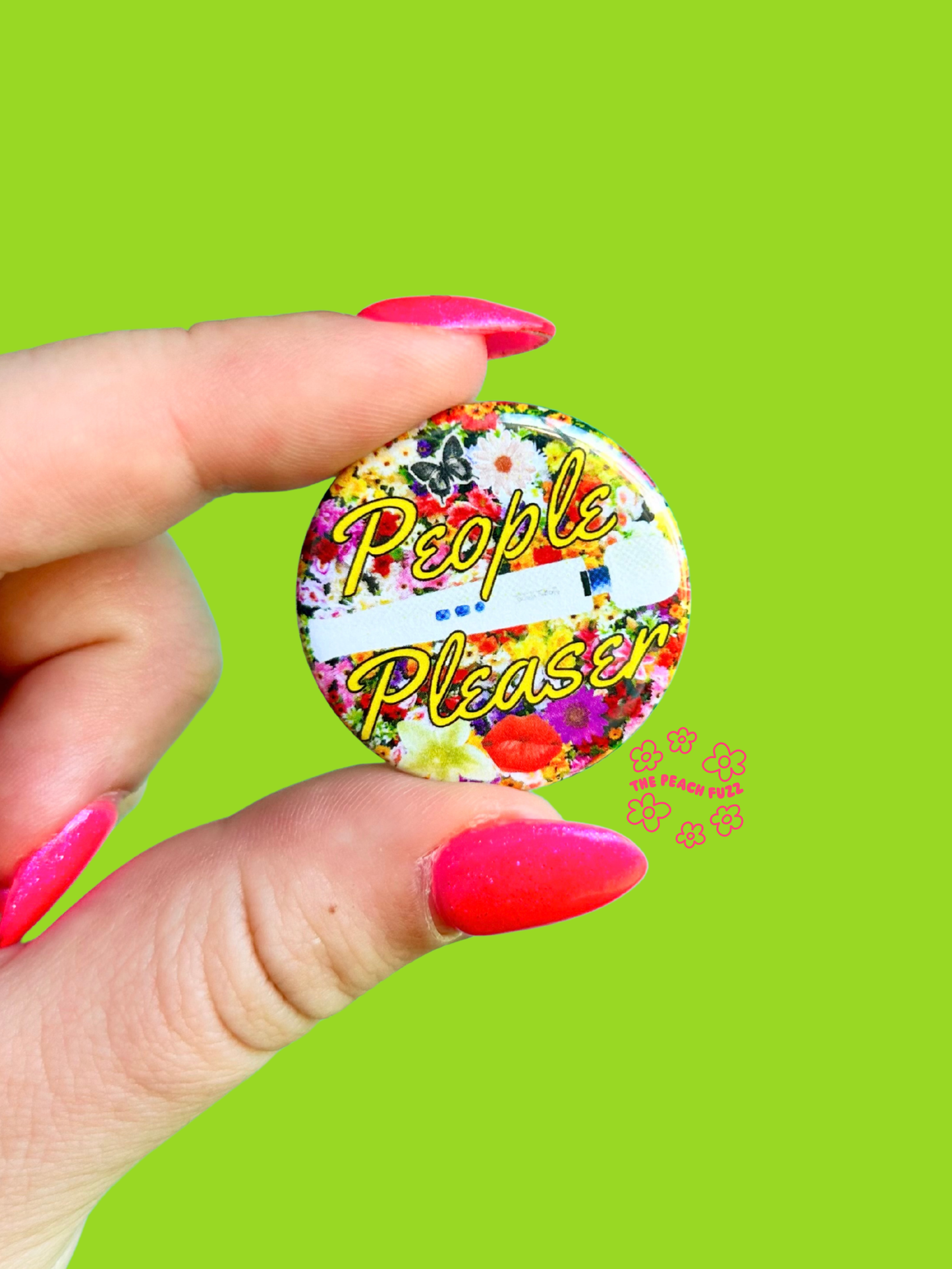People Pleaser Button