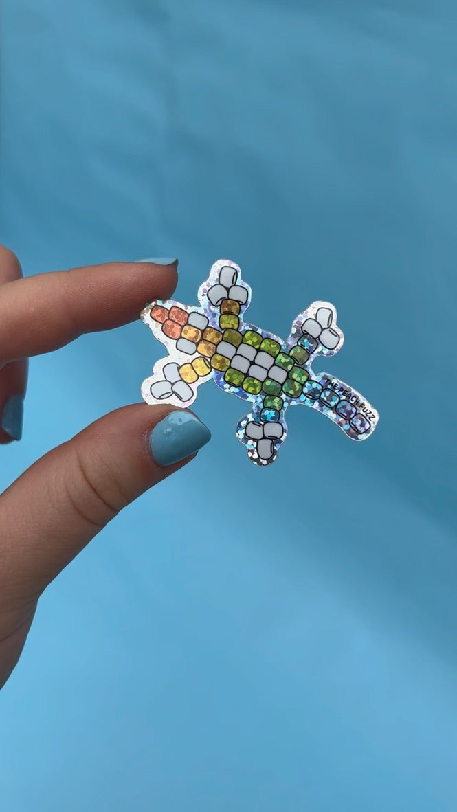 Bead Lizard Sticker Pack