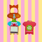 Clown Teeth Matchbook - The Peach Fuzz