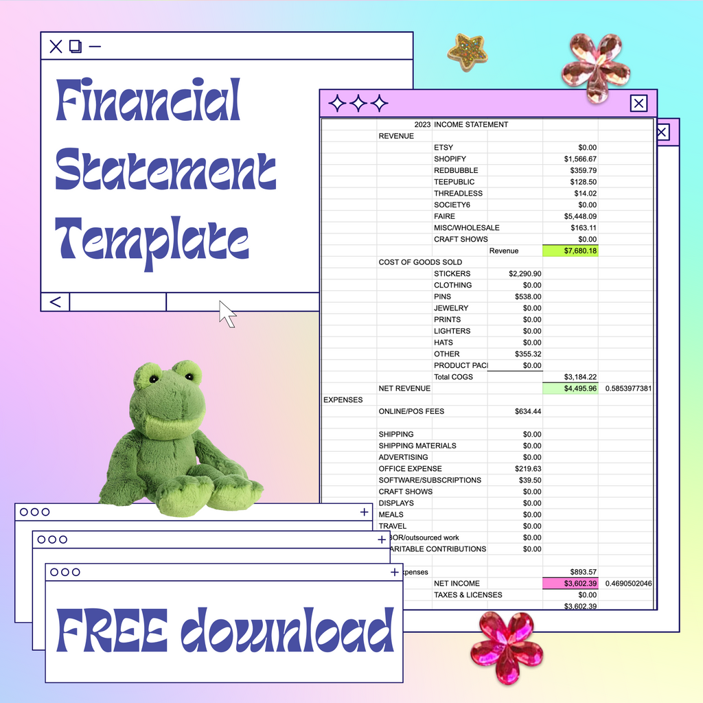Financial Statement Template Download