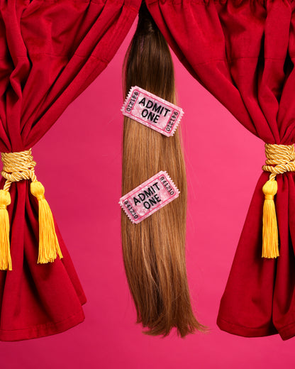Ticket Hair Clip