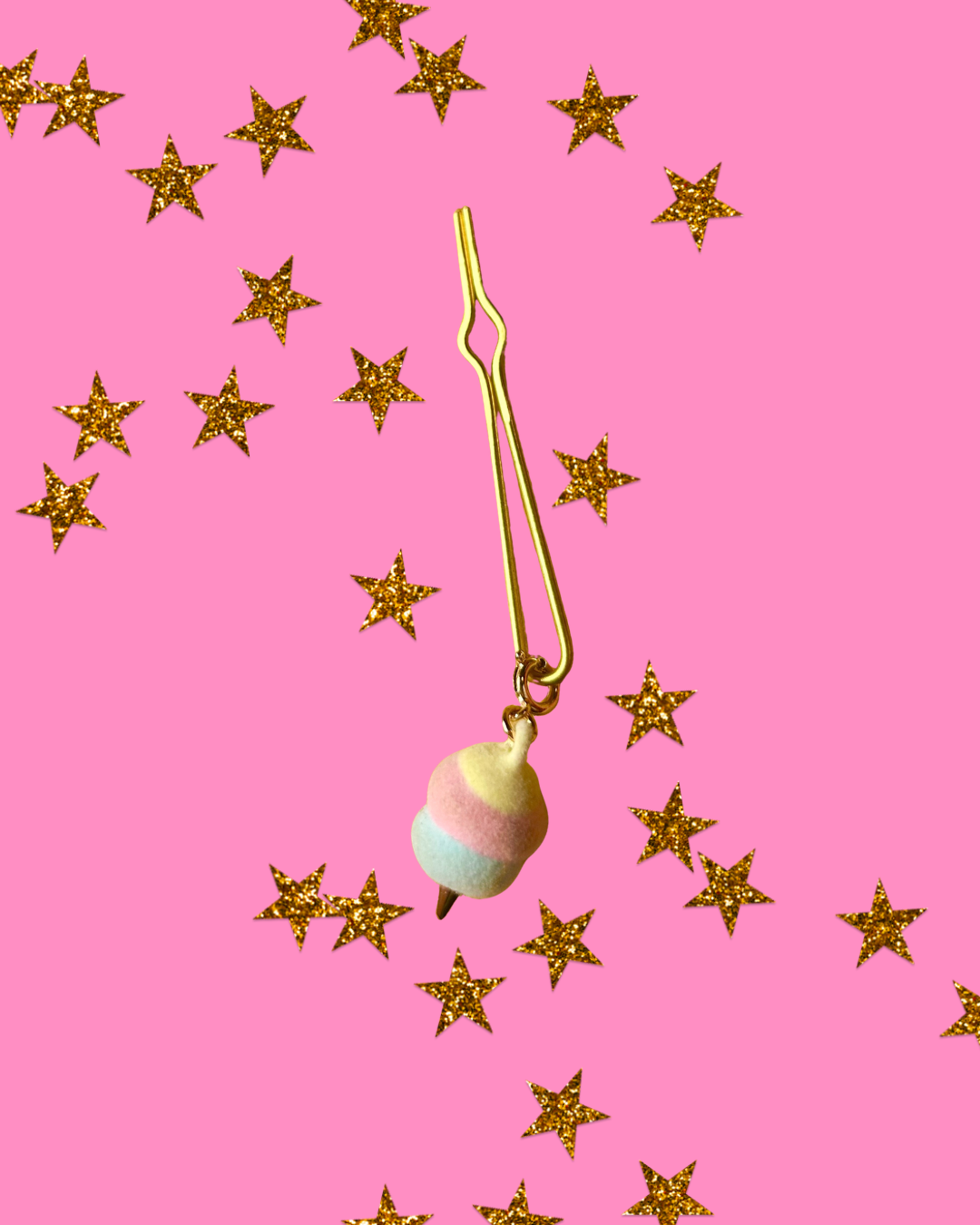 Cotton Candy Roach Clip