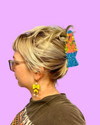 Rhinestone Lava Lamp Hair Claw