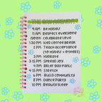 Gay Agenda Notebook