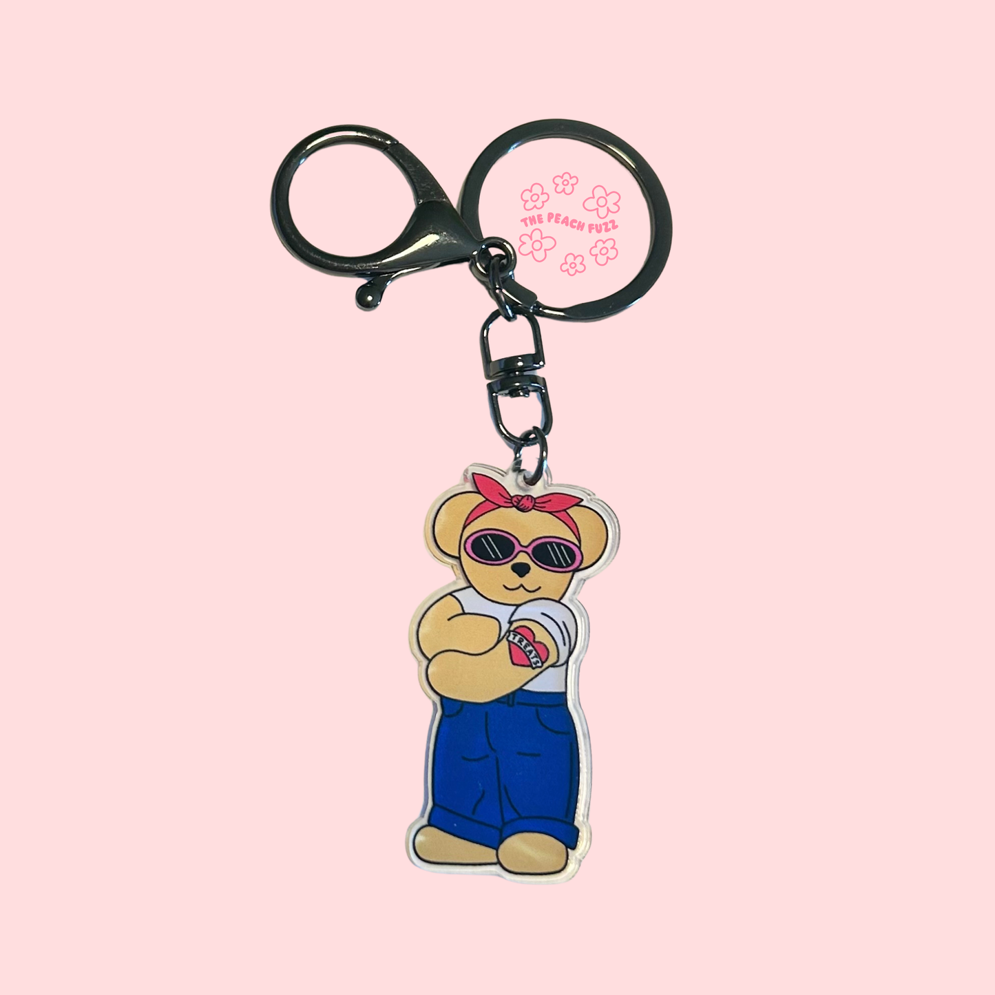 Treats Lover Bear Keychain