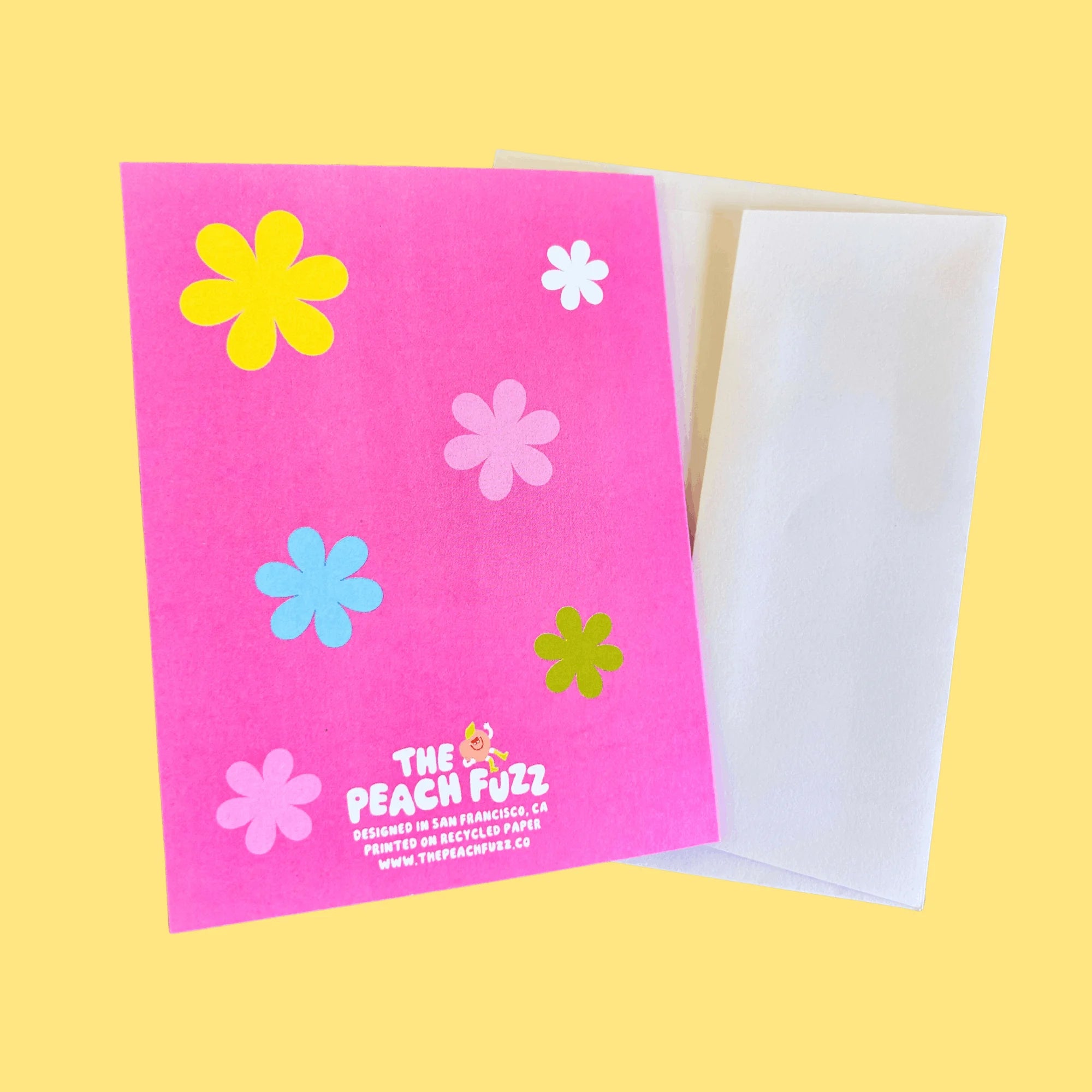 Groovy Cats Greeting Card - The Peach Fuzz