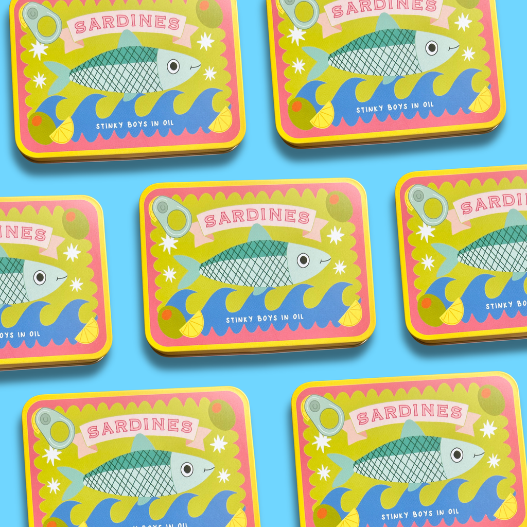 Sardine Storage Tin