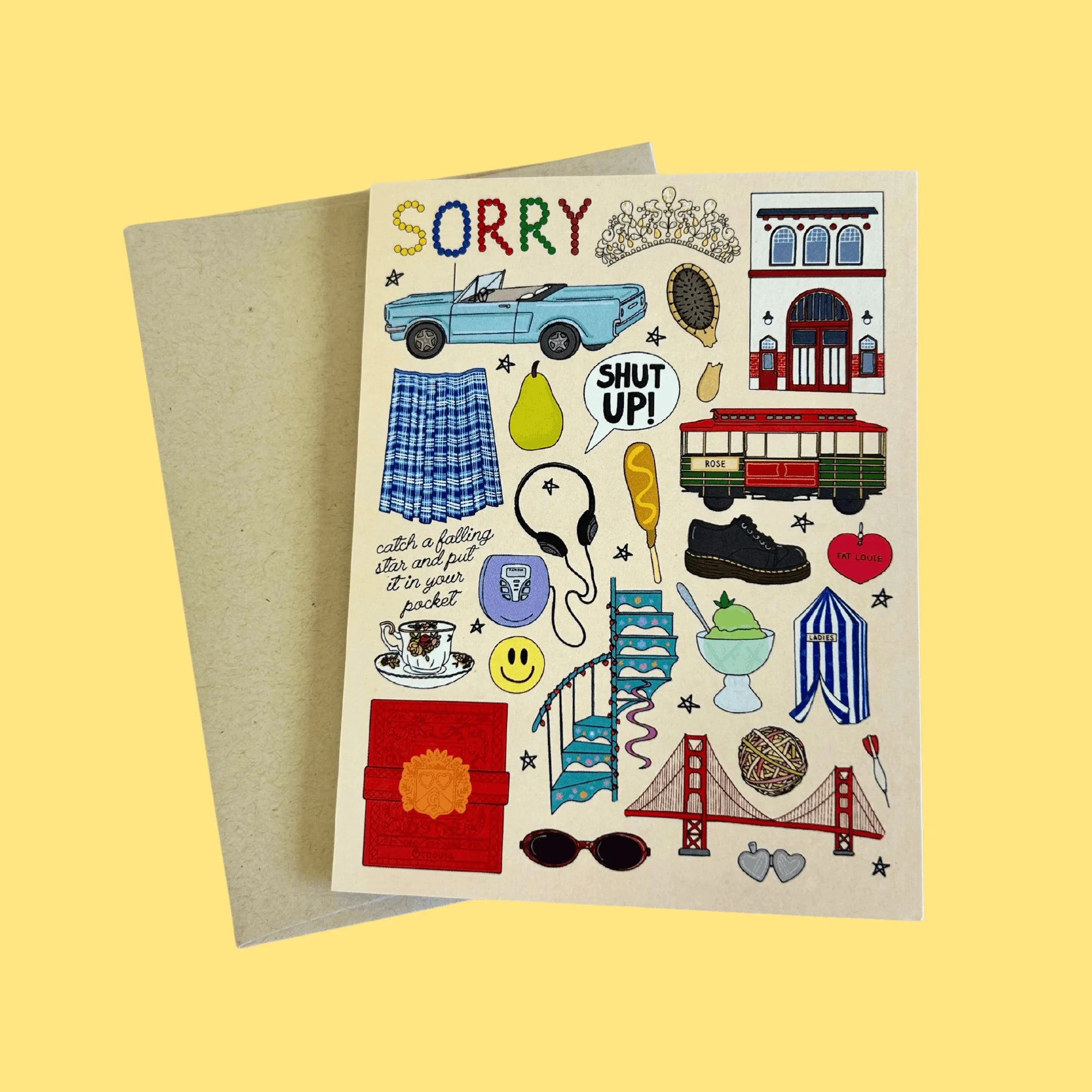 Princess Diaries Greeting Card - The Peach Fuzz