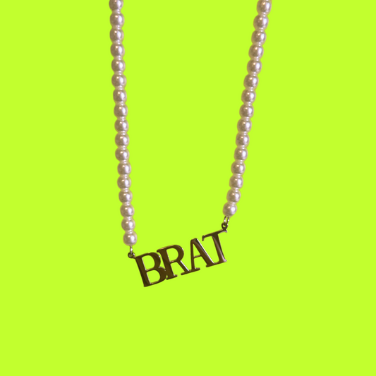 Brat Pearl Necklace