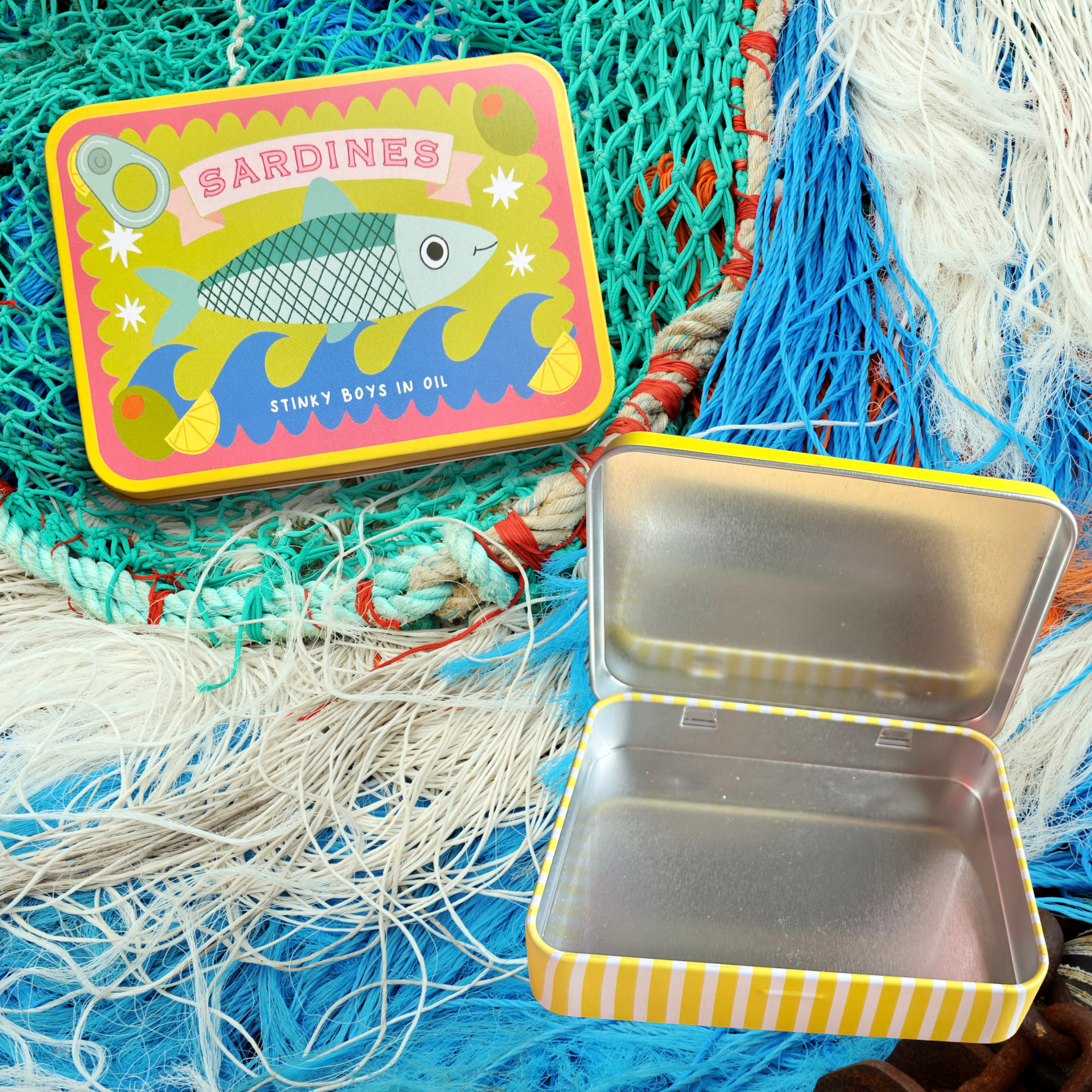Sardine Storage Tin