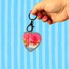 Heart SF Keychain