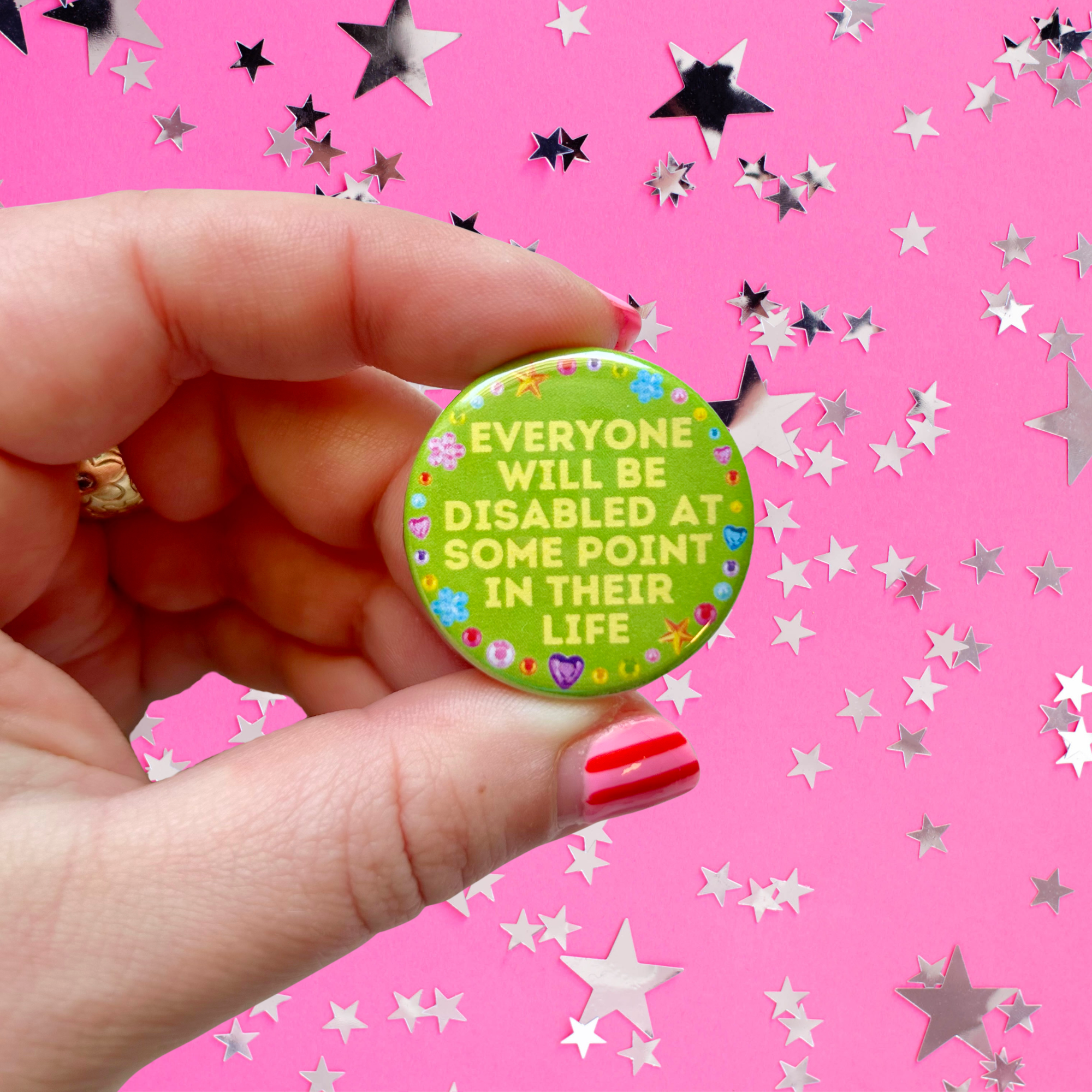 Everyone Will Be Disabled Button