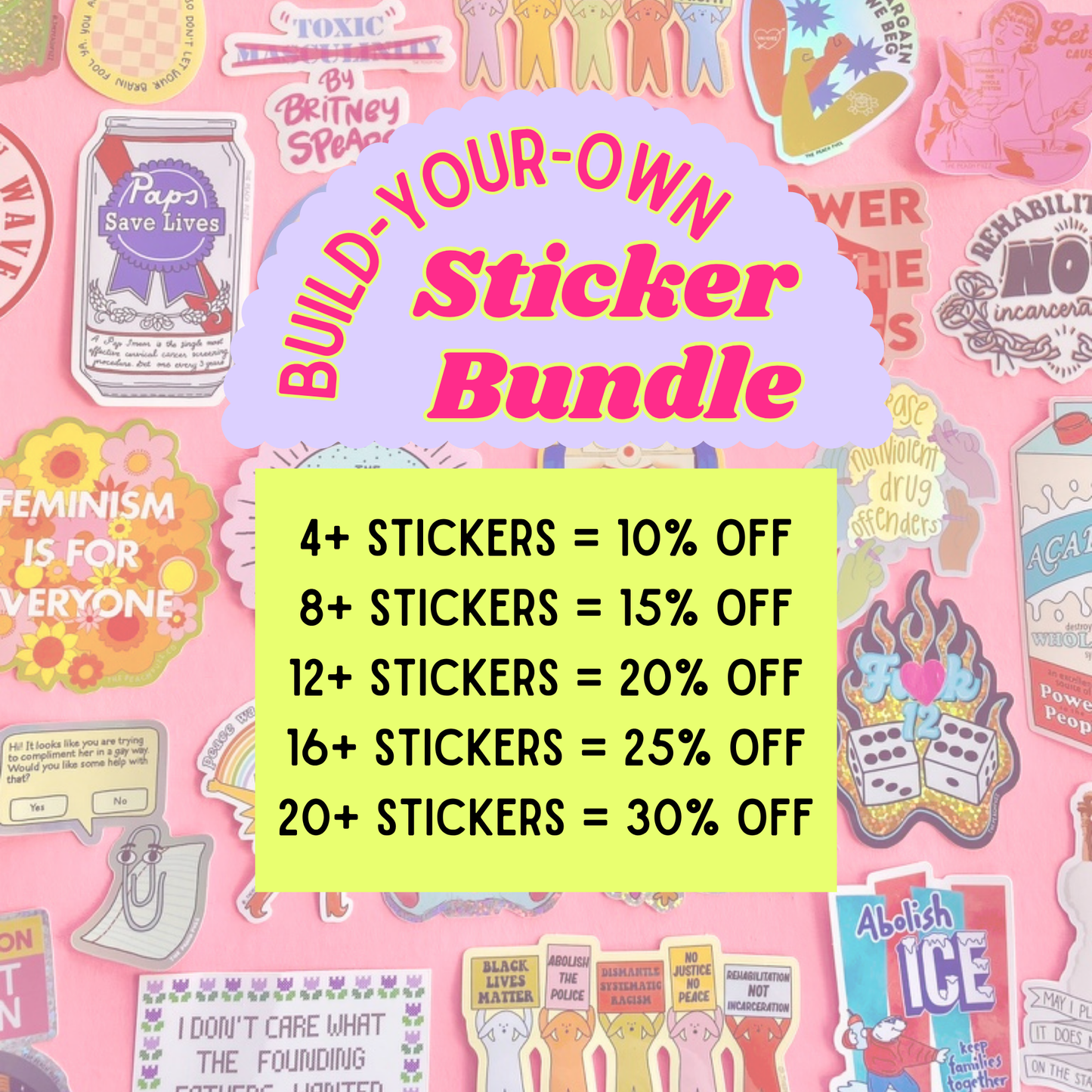 Sticker Bundle Packs