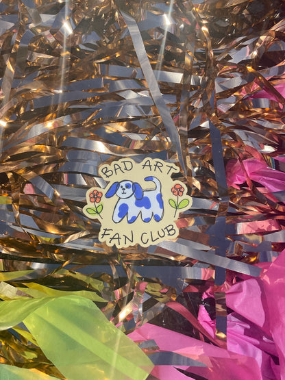 Bad Art Fan Club Sticker