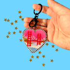 Heart SF Keychain