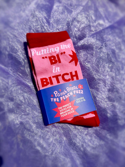 Putting The Bi in Bitch Socks (TPF x PB)