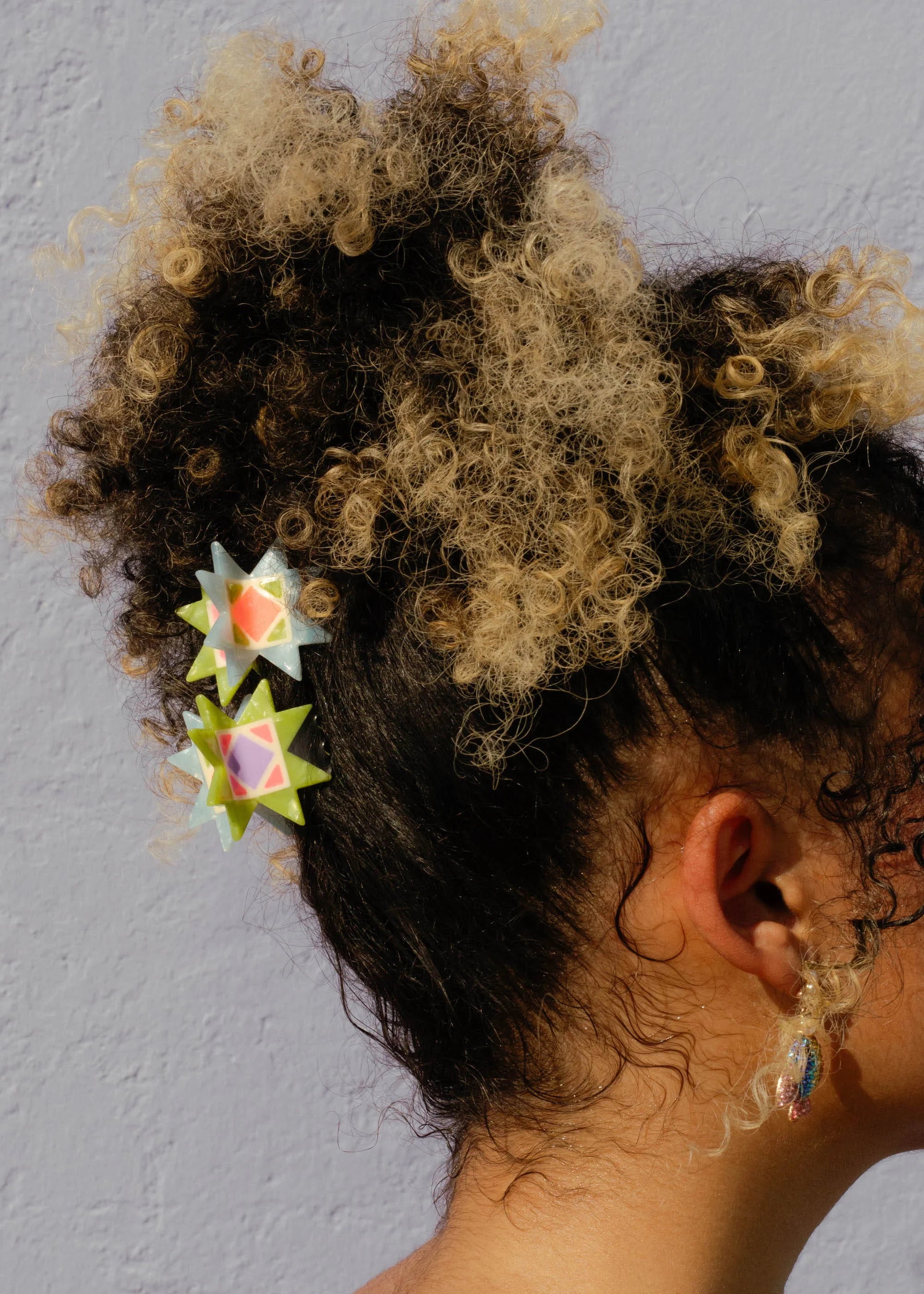 Mini Quilt Hair Claw