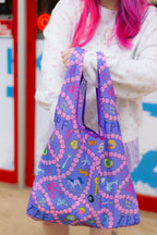 Bead Soup Folding Shopper Tote