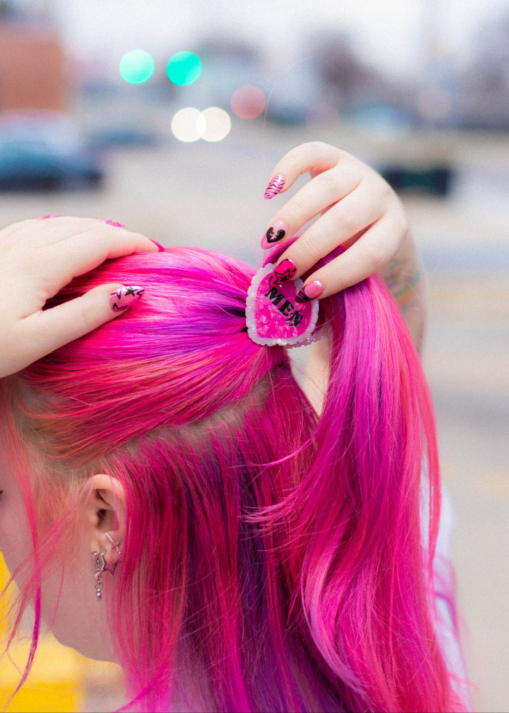 Mini I Heart Me Hair Claw