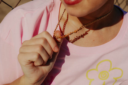 Unhinged Nameplate Necklace