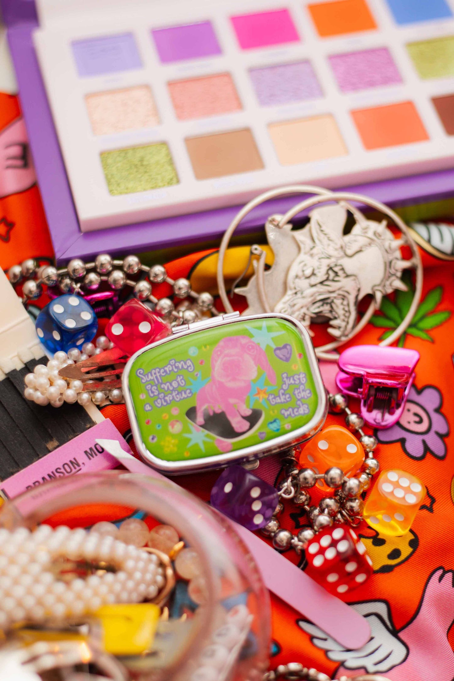 Suffering Is Not A Virtue Pill Case