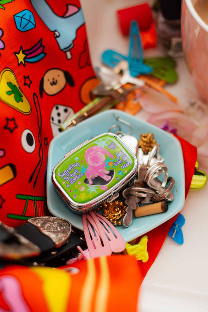 Suffering Is Not A Virtue Pill Case