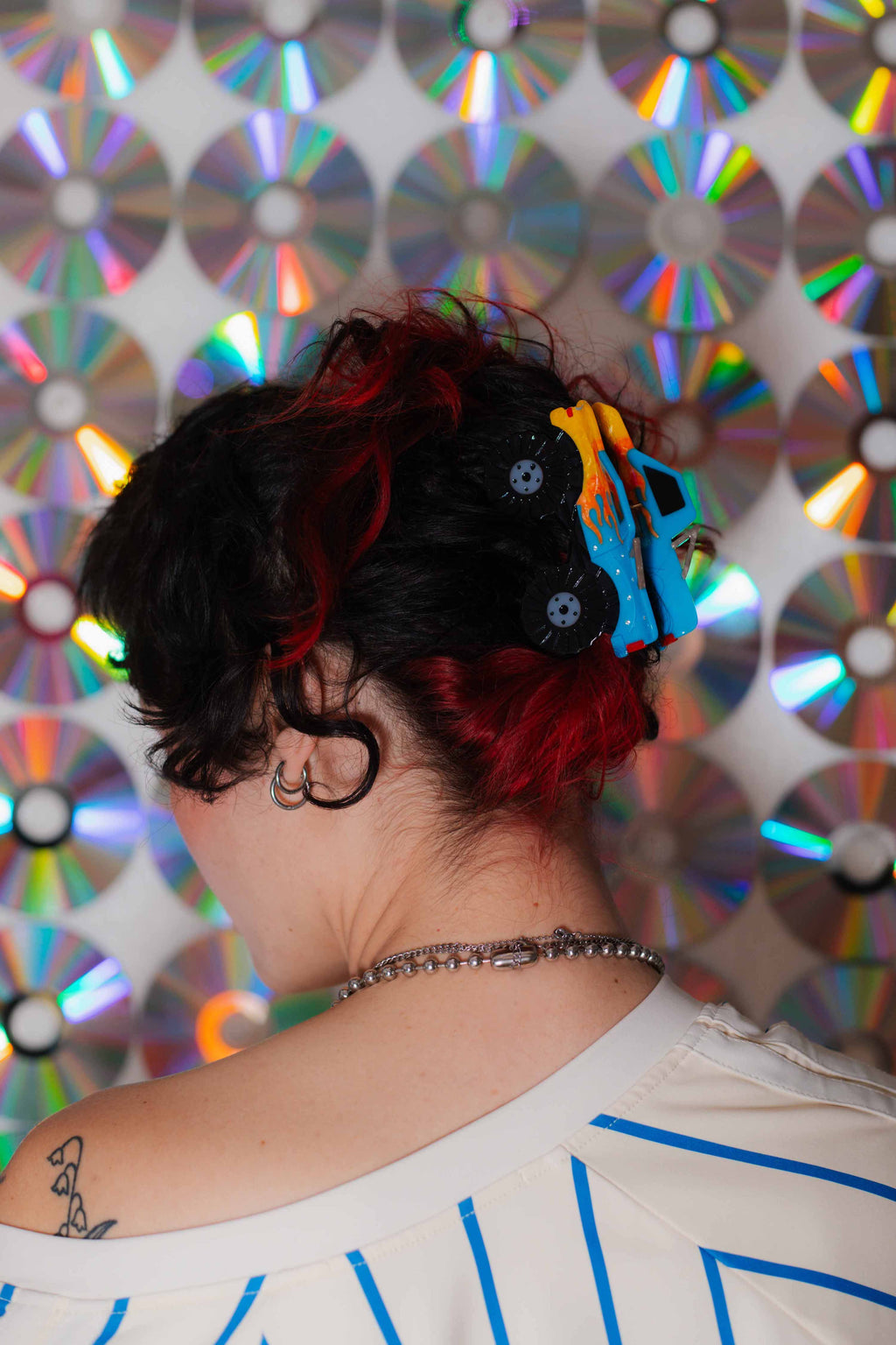 "Babe Digger” Rhinestone Monster Truck Hair Claw - The Peach Fuzz