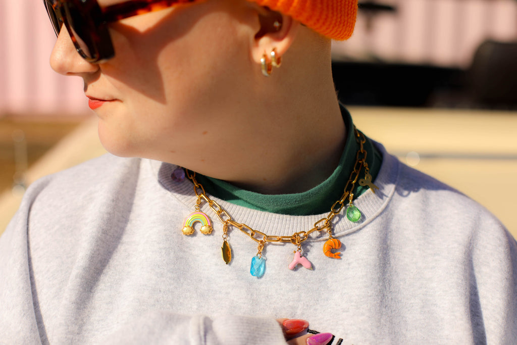 TPF x Shitty Craft Club Charm Necklace