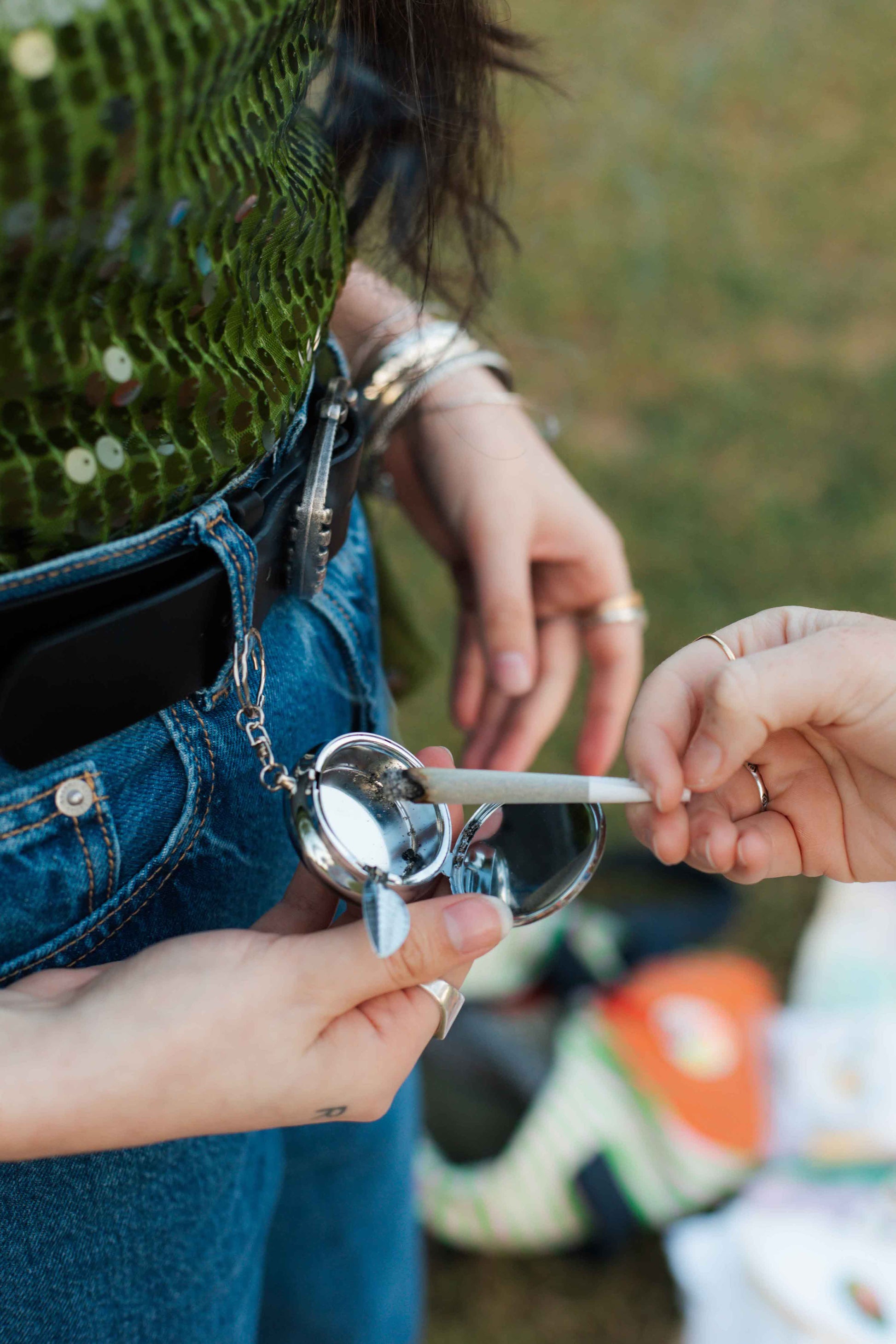 Pony Ash Tray Keychain