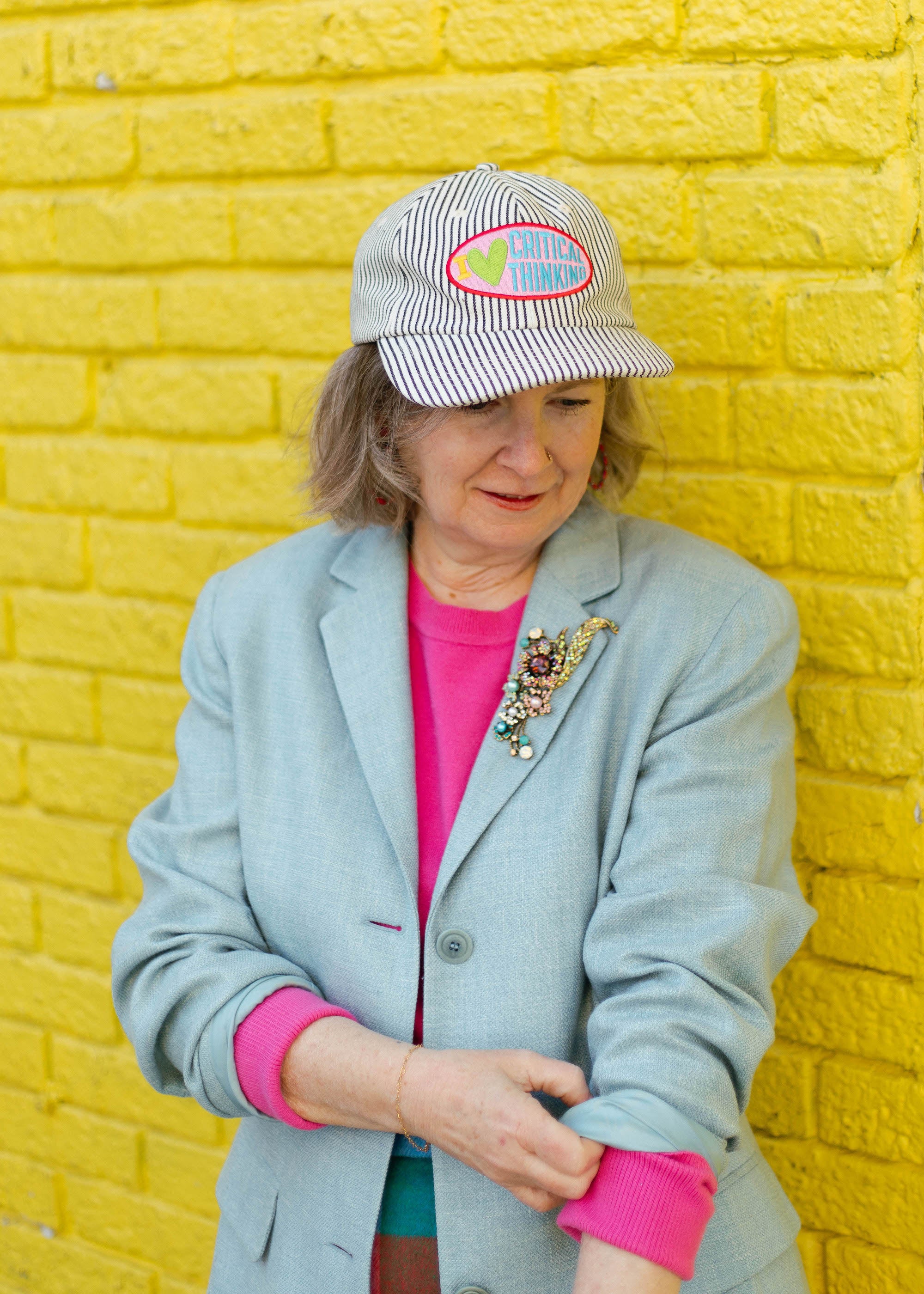 Critical Thinking Hat - The Peach Fuzz