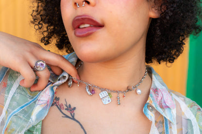Stinky Snack Lover Necklace TPF X Chaos Magic Studio