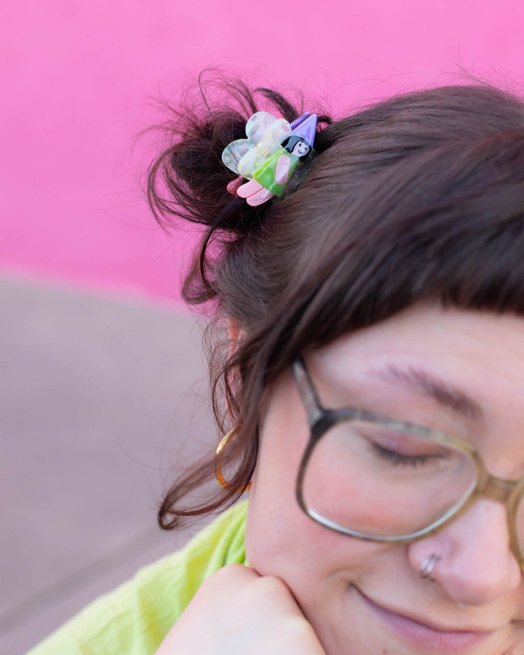 Mini Fairy Hair Claw - The Peach Fuzz