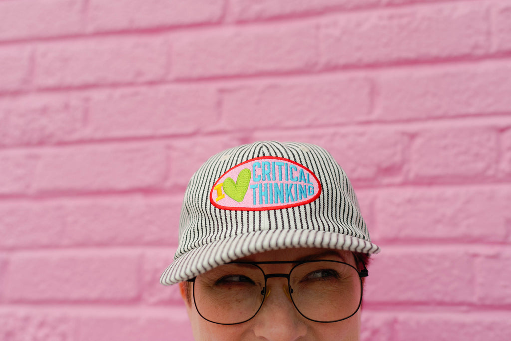 Critical Thinking Hat - The Peach Fuzz