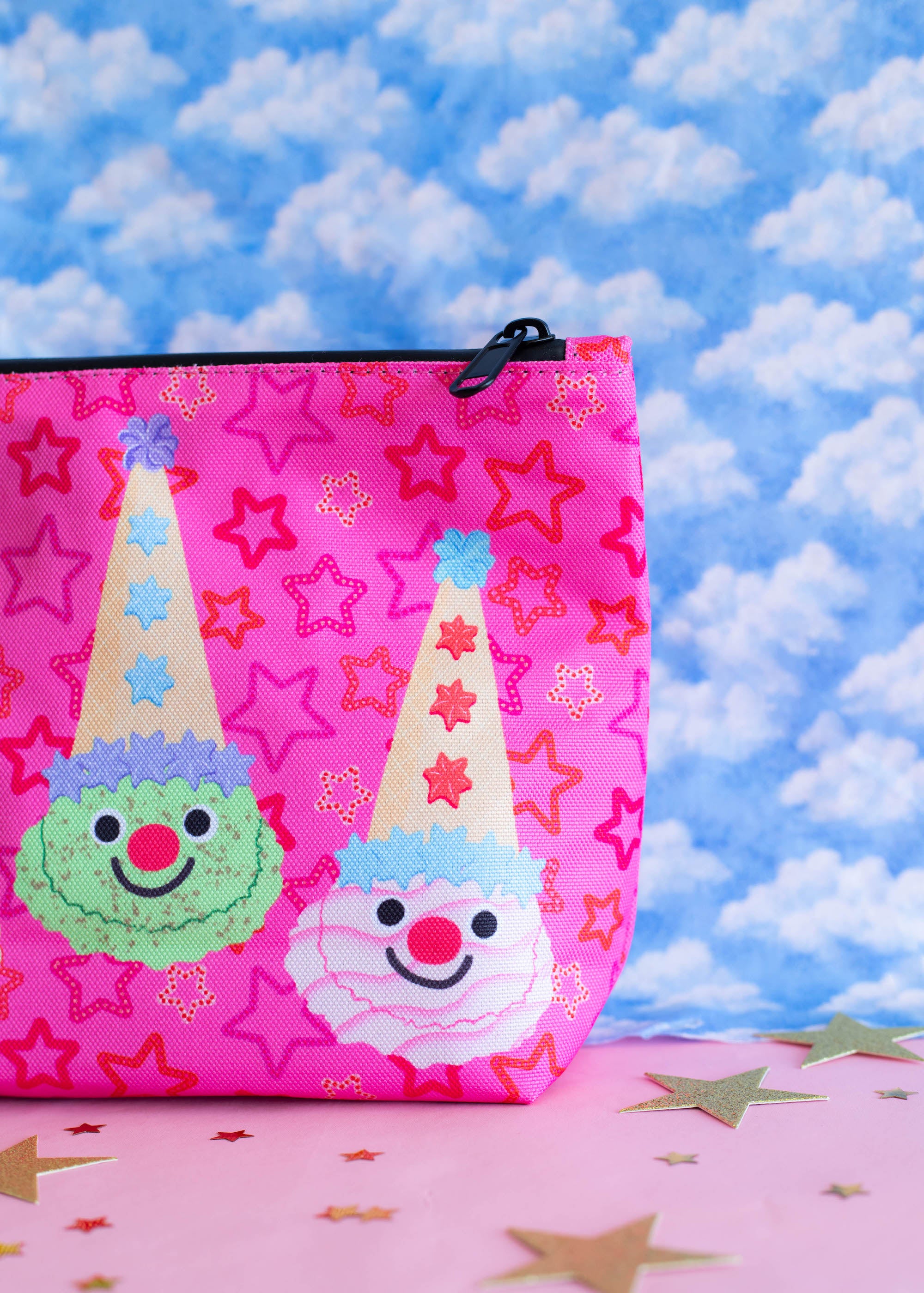 Ice Cream Clowns Smell-Proof Storage Bag