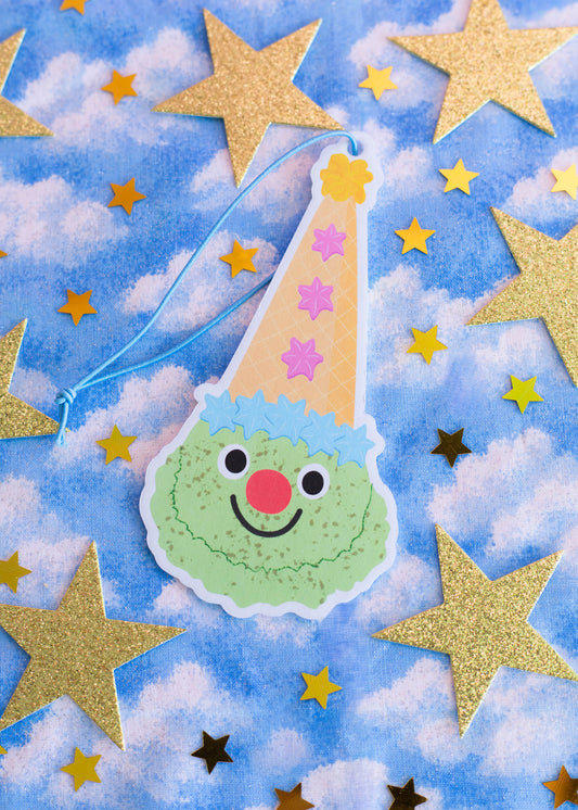 Ice Cream Clown Air Freshener