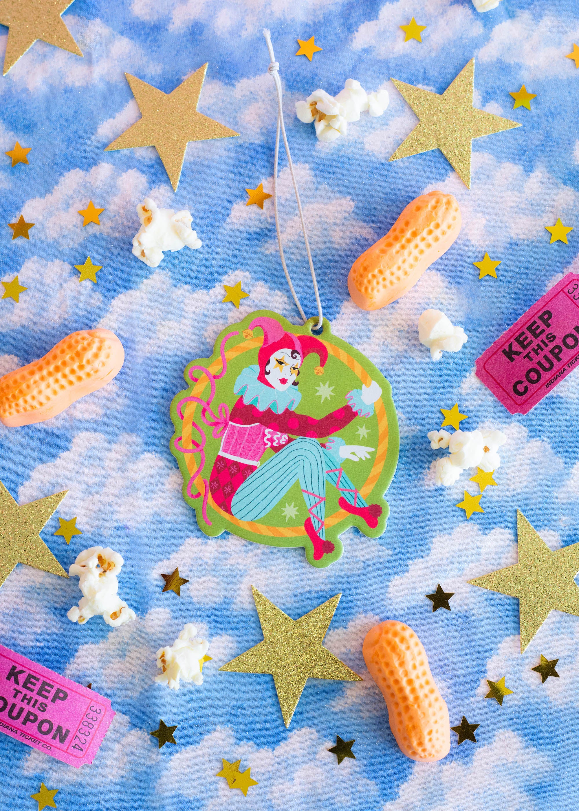 Acrobat Air Freshener - Kettle Corn Scented - The Peach Fuzz