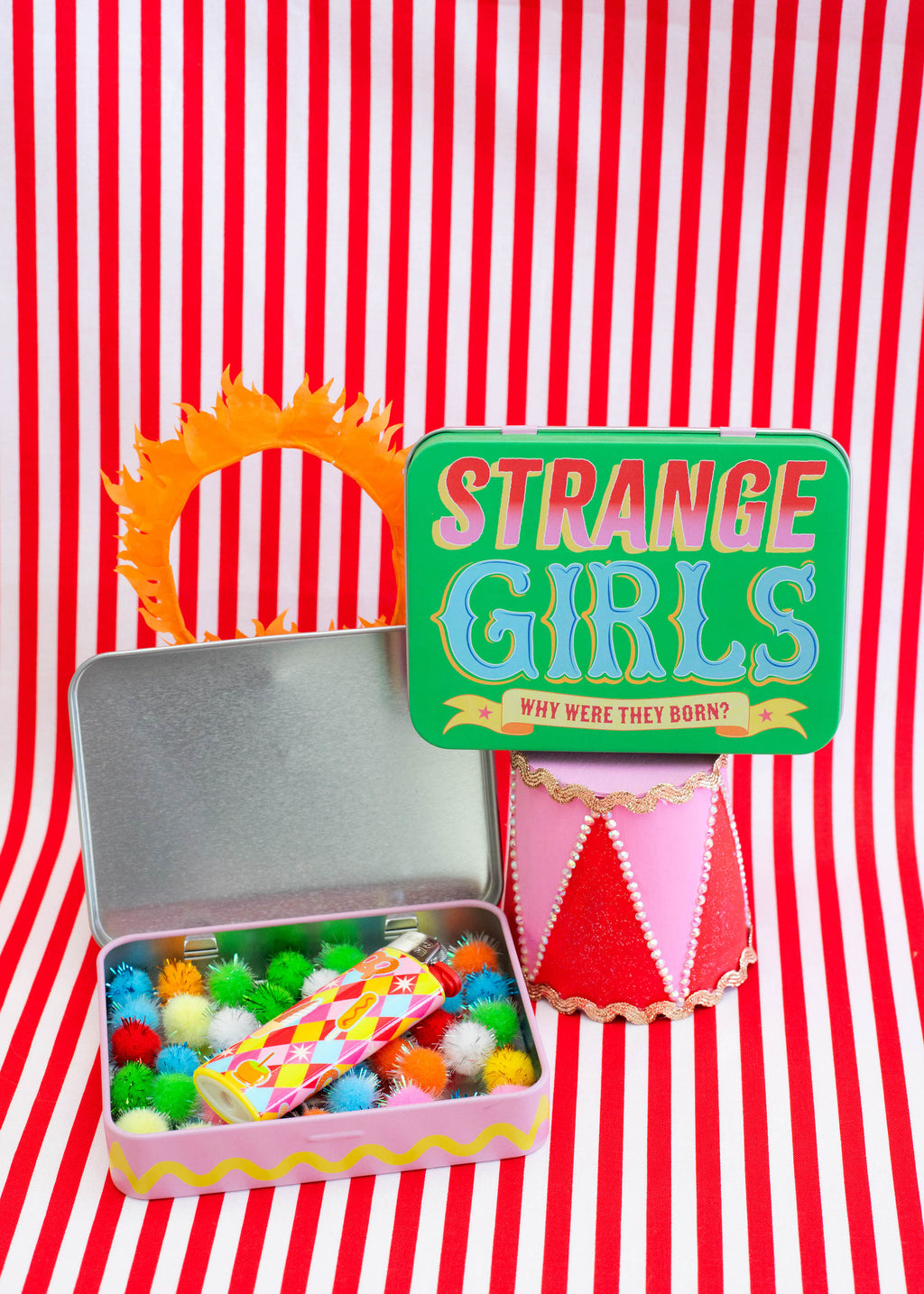 Strange Girls Storage Tin