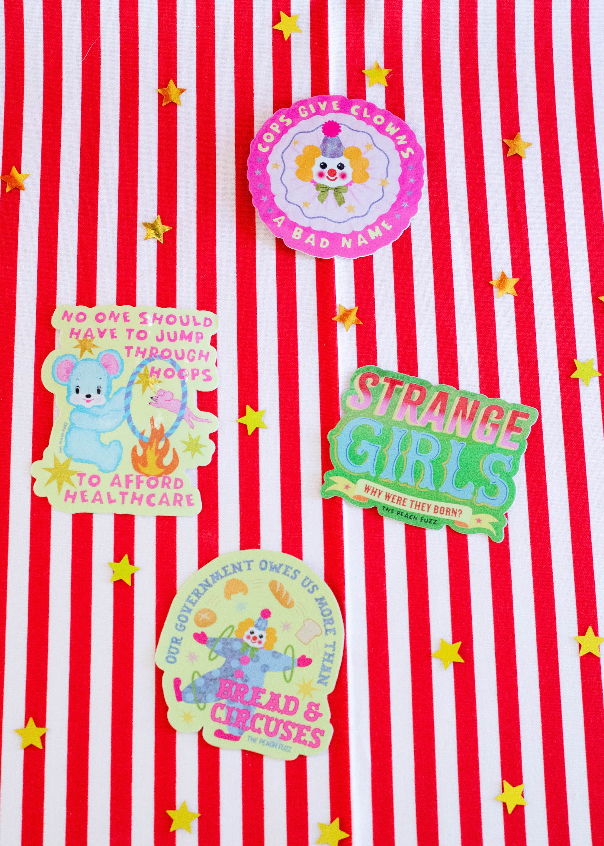 Cops Give Clowns A Bad Name Sticker