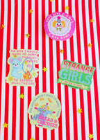 Jump Through Hoops for Healthcare Sticker