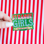 Strange Girls Glitter Sticker