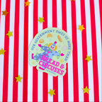 "Our Government Owes Us More Than Bread & Circuses" Sticker - The Peach Fuzz