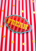 Freak Rhinestone Hair Clip